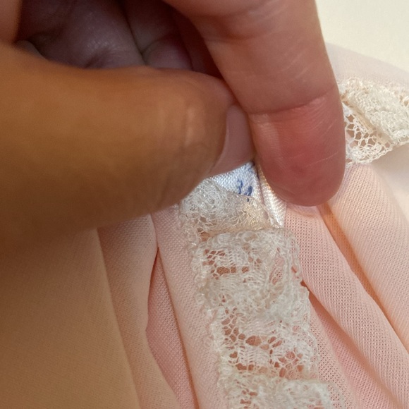 Stones wear cotton-blend 50s / 60s white slip + free nightie - Picture 7 of 7